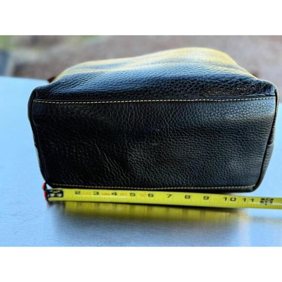 Dooney & Bourke Dillen Pocket Navy Pebbled Leather Hobo Bag - Picture 10 of 14